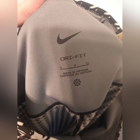 Nike One Dri-FIT Icon Clash Houndstooth Leggings S - Picture 7 of 7